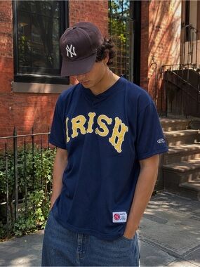Vintage Rawlings Irish Mesh Jersey Made in USA Y2K Streetwear